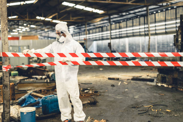Professional Biohazard technician working in Robertson, WY